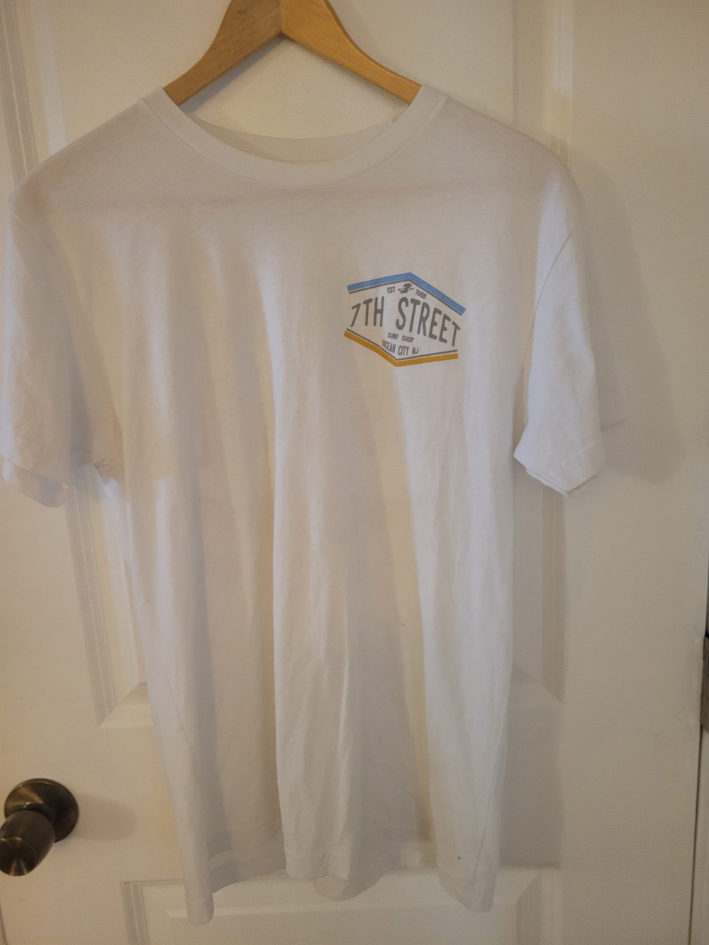 Ocean City, NJ 7th Street Surf Shop - Casual Women's T-Shirt